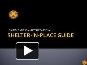 SHELTER-IN-PLACE GUIDE presentation | free to view