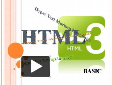 PPT – HTML PowerPoint presentation | free to view - id: 726e00-NDg3N