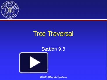 Tree Traversal presentation | free to download