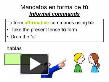 PPT – Mandatos en forma de t PowerPoint presentation | free to download ...