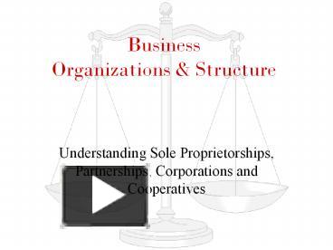 PPT – Business Organizations PowerPoint presentation | free to download ...