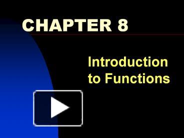 Introduction to Functions presentation | free to download
