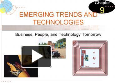 PPT – EMERGING TRENDS AND TECHNOLOGIES PowerPoint presentation | free ...