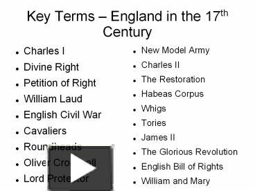 PPT – Key Terms PowerPoint presentation | free to download - id: 77944b ...