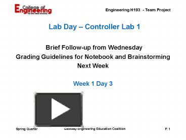 PPT – P. 1 PowerPoint presentation | free to download - id: 781c69-M2NjY