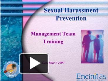 PPT – Sexual Harassment Prevention PowerPoint presentation | free to ...