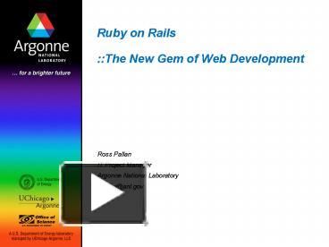 PPT – ruby PowerPoint presentation | free to download - id: 7c8262-NWY1O
