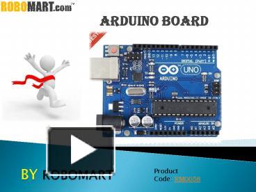 PPT – Buy Arduino Board In Delhi By Robomart PowerPoint presentation ...