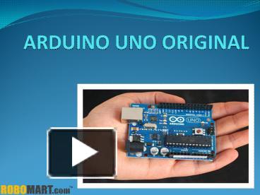 Arduino UNO original by robomart presentation | free to download