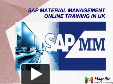 PPT – SAP MM online training in USA (1) PowerPoint presentation | free ...