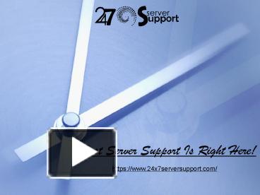 Evaluating With windows Server Management presentation | free to download