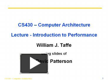 CS430 presentation | free to download