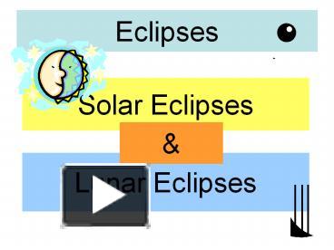 Eclipses presentation | free to view