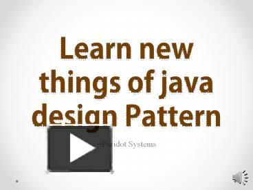 PPT – java web designing Methods PowerPoint presentation | free to ...