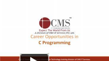 PPT – C Programming PowerPoint presentation | free to download - id ...