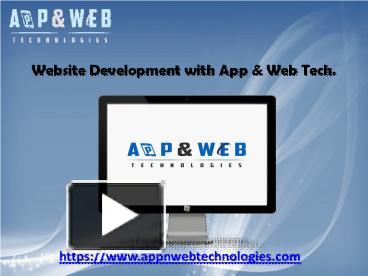 Website development with Appnweb Tech presentation | free to download