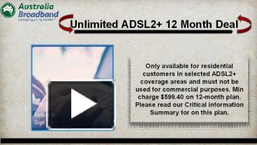 National Broadband Network Nbn Presentation Free To Download