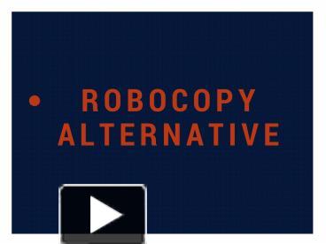 PPT – RSYNC for windows PowerPoint presentation | free to download - id ...