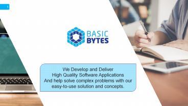 PPT – Basic Bytes - We Develop High Quality Software Applications (1 ...