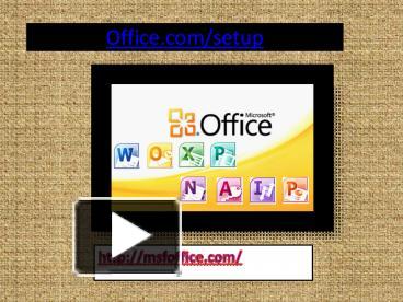 PPT – www.Office.com/Setup | redeem your product key PowerPoint ...
