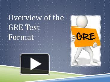 PPT – GRE Classics PowerPoint presentation | free to download - id ...