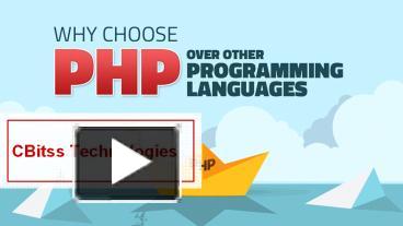 PPT – Why choose php as career PowerPoint presentation | free to ...
