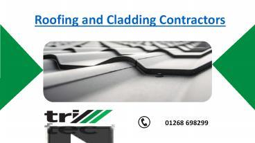 Roofing and Cladding Contractors presentation | free to download