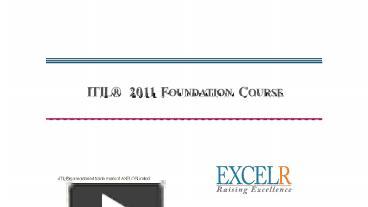 itil v3 certification presentation | free to download