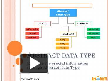 Abstract data type presentation | free to download