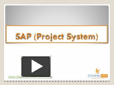 PPT – Introduction to SAP (Project Systems)| Why SAP PS? | SAP PS ...