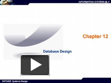 Database Design presentation | free to view
