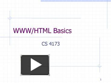PPT – WWW and Basic Html PowerPoint presentation | free to download ...