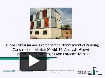 Modular And Prefabricated Nonresidential Building Construction Market ...