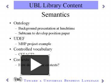 Semantics presentation | free to download