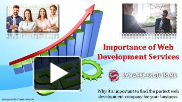 PPT – Web Application Development Services PowerPoint presentation ...
