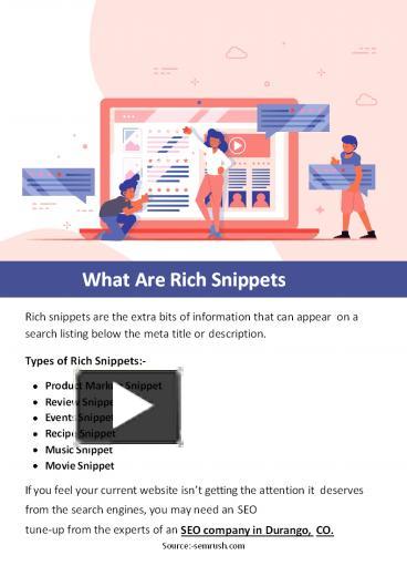 What Are Rich Snippets presentation | free to download