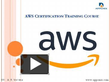 AWS Essentials Solutions Architect presentation | free to download