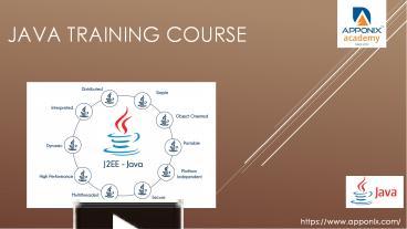 Java presentation | free to download