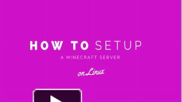 How To Set Up a Minecraft Server on Linux presentation | free to download