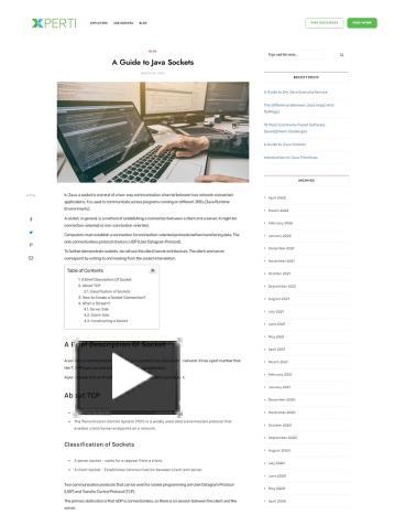 PPT – A Guide to Java Sockets PowerPoint presentation | free to ...