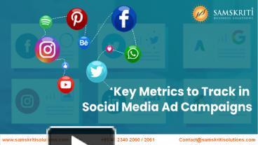 PPT – Key Metrics to Track in Social Media Ad Campaigns PowerPoint ...