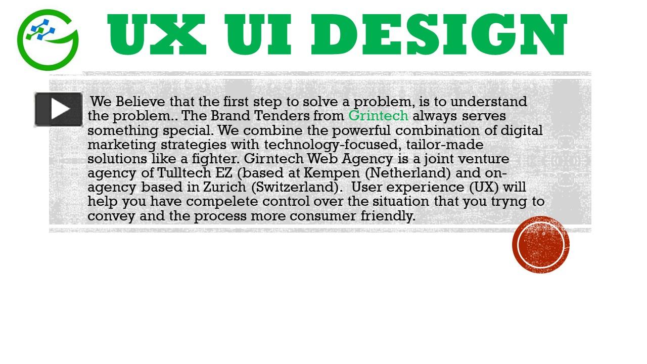 PPT – UX UI Design PowerPoint presentation | free to download - id ...