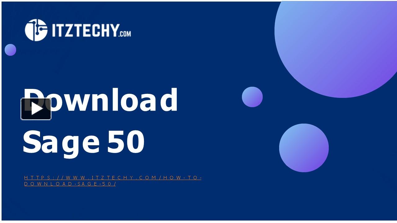 PPT – Sage 50 Accounting Software Download PowerPoint presentation ...