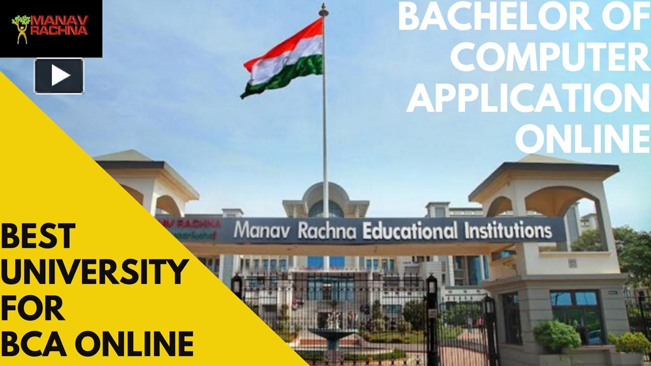 PPT – Online BCA Program | Online BCA Classes PowerPoint presentation ...