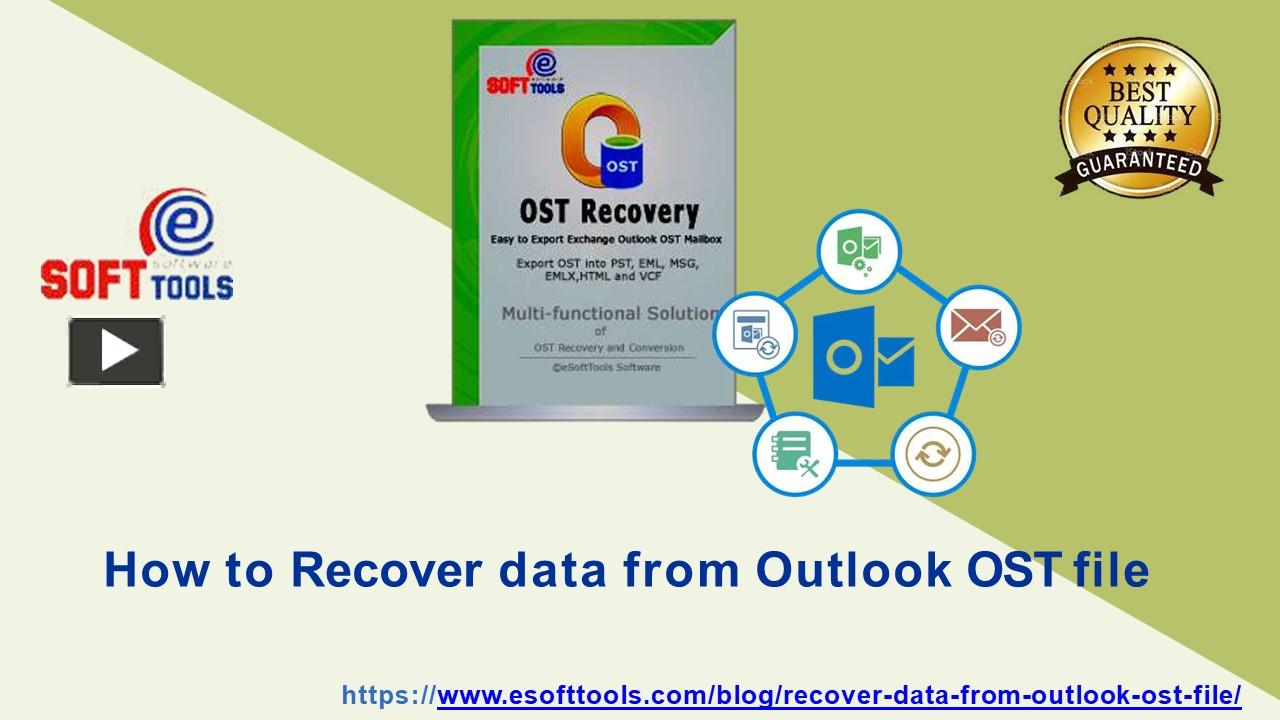 PPT – How to recover data from Outlook OST file? PowerPoint ...