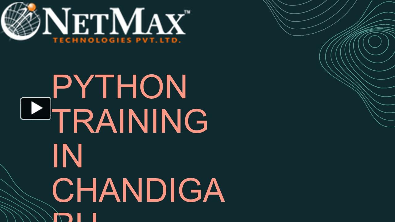 PPT – Best python training in chandigarh (1) PowerPoint presentation ...