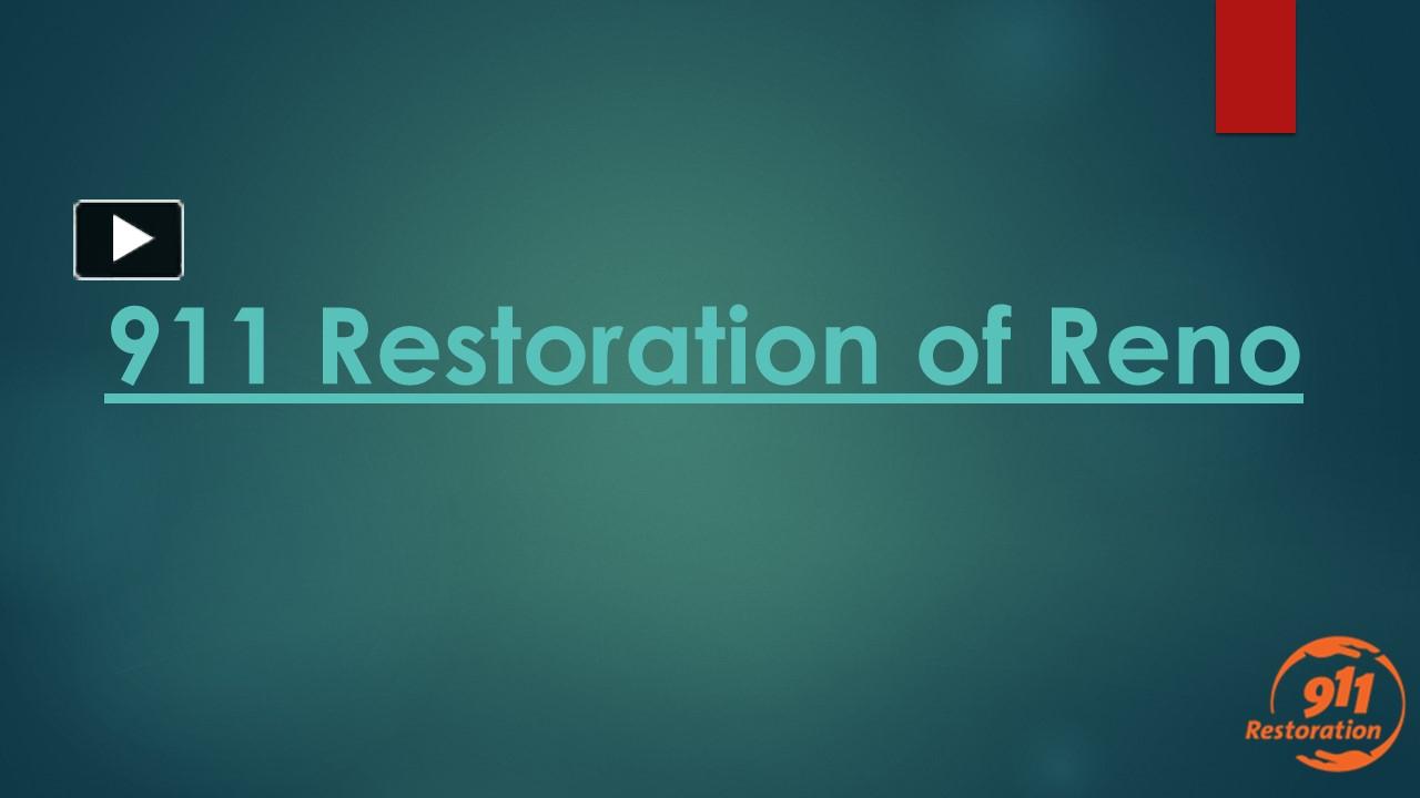 PPT – Fire Damage Restoration in Reno PowerPoint presentation | free to ...