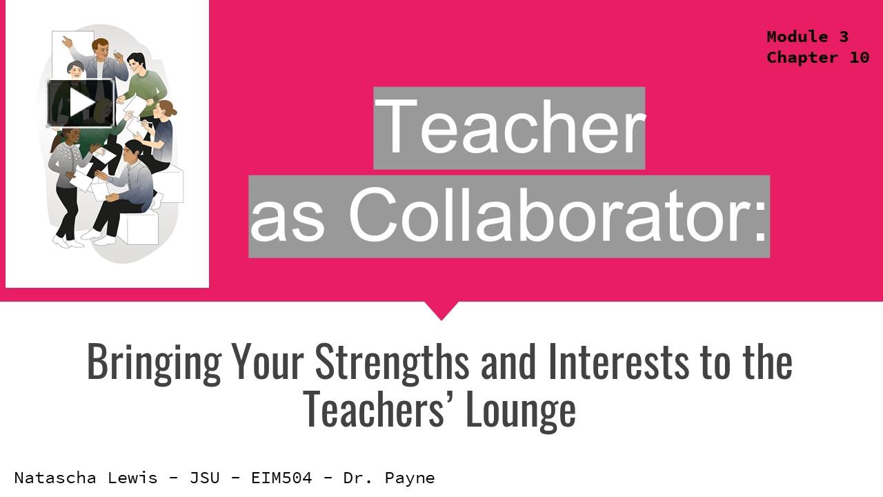 PPT – Teacher as Collaborator PowerPoint presentation | free to ...