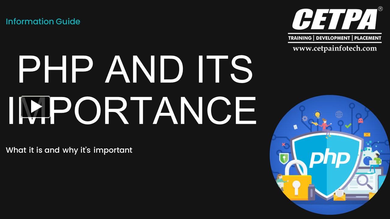 PPT – PHP And Its Importance PowerPoint presentation | free to download ...