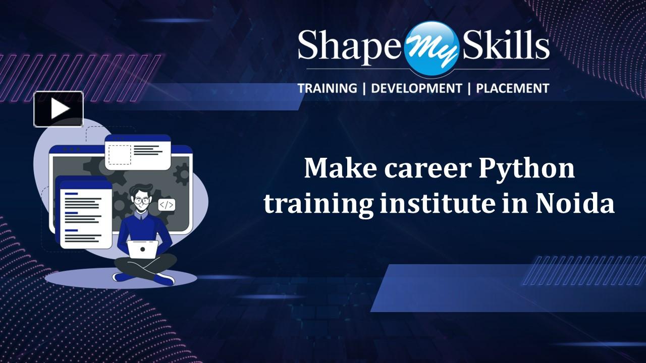 PPT – Top-Class Training to make career Python training institute in ...